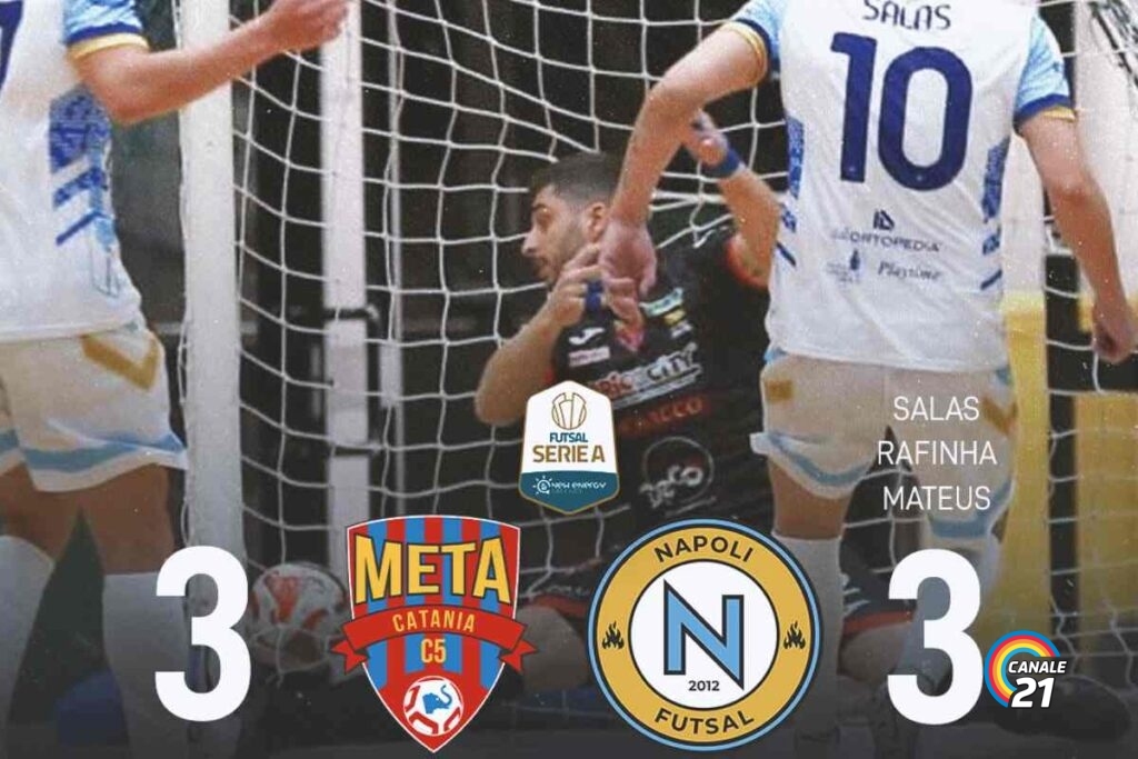 Meta Catania-Napoli Futsal