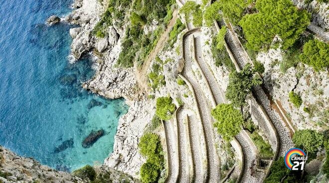 Capri, riapre Via Krupp