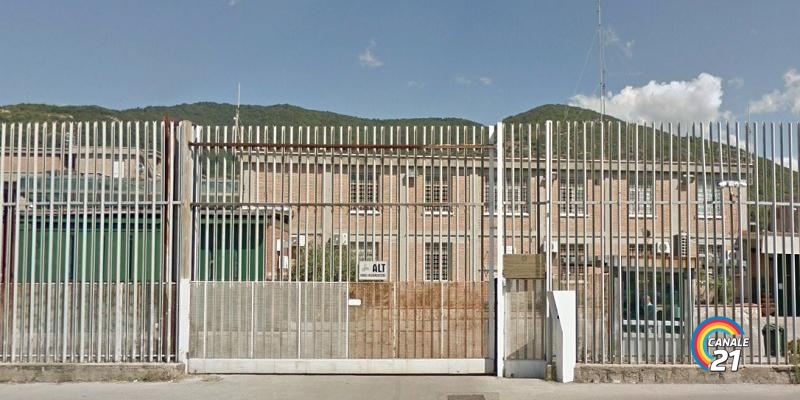 Rissa nel carcere di Salerno